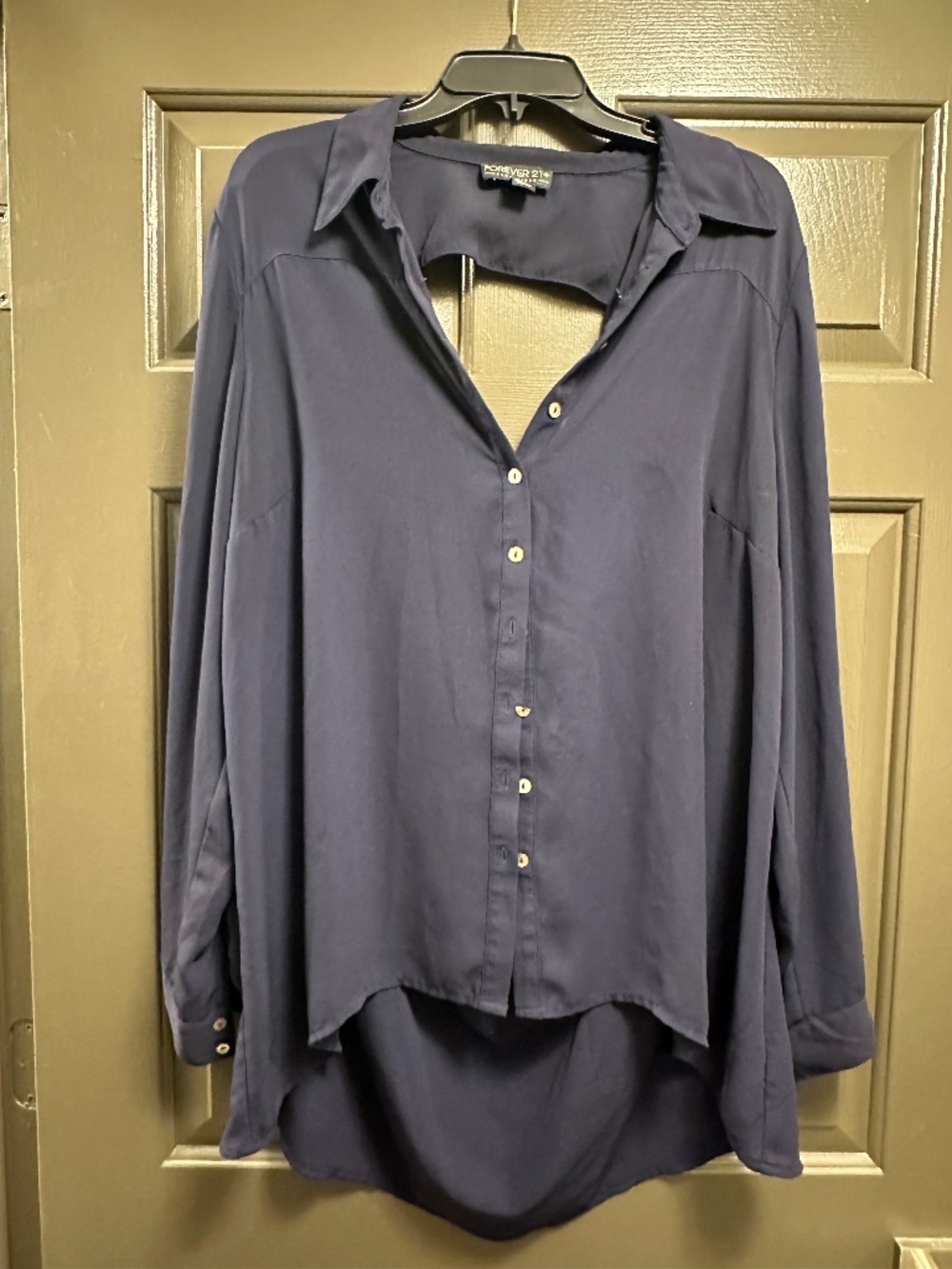 Forever 21 Navy Shirt